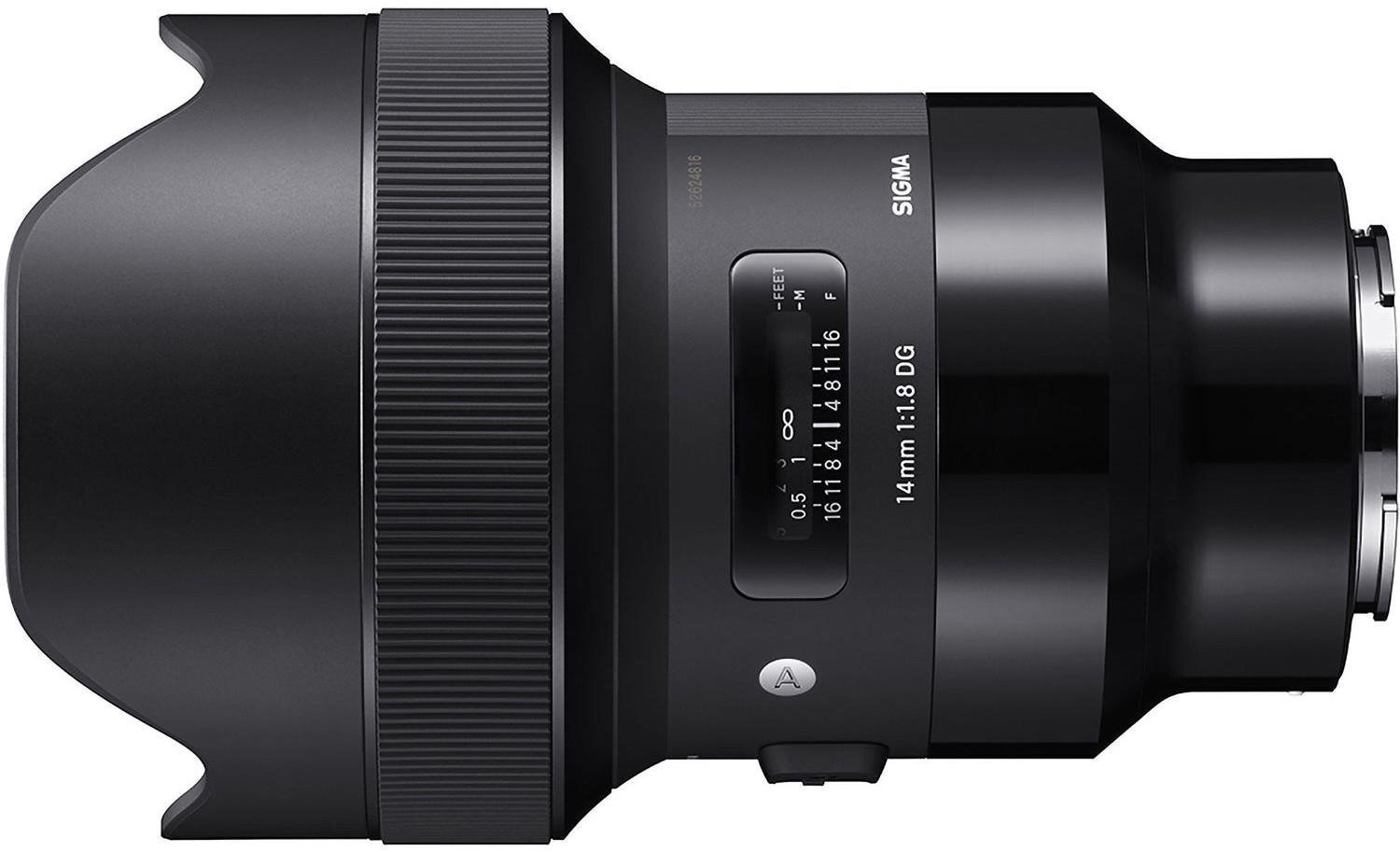 Sigma 14mm F1.8 DG HSM Sony E-mount [ART] kaina ir informacija | Objektyvai | pigu.lt