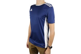 Marškinėliai vyrams Adidas Entrada 18 CF1036, mėlyni kaina ir informacija | Sportinė apranga vyrams | pigu.lt
