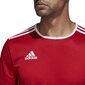 Marškinėliai vyrams Adidas Entrada 18 CF1038, raudoni kaina ir informacija | Sportinė apranga vyrams | pigu.lt