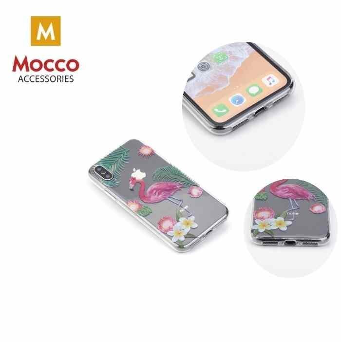 Mocco Summer Flamingo Silicone Case for Samsung G965 Galaxy S9 Plus kaina ir informacija | Telefono dėklai | pigu.lt