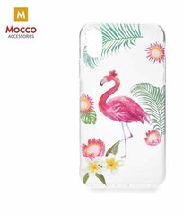 Mocco Summer Flamingo Silicone Case for Samsung G955 Galaxy S8 Plus kaina ir informacija | Telefono dėklai | pigu.lt