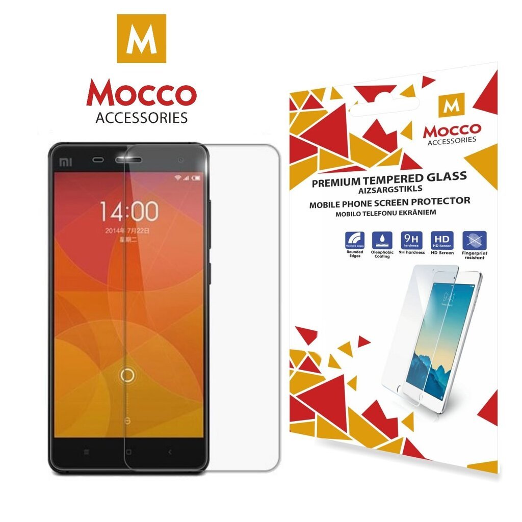 Mocco Tempered Glass Screen Protector Xiaomi Mi A2 /Mi 6X цена и информация | Apsauginės plėvelės telefonams | pigu.lt