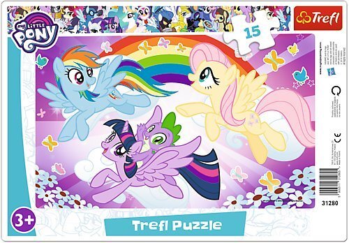 Dėlionė "My Little Pony" Trefl, 15d. kaina ir informacija | Dėlionės (puzzle) | pigu.lt