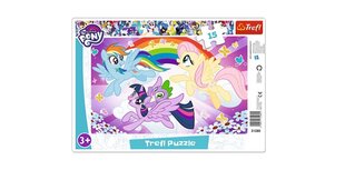 Головоломка «My little pony» Trefl 15 ч. цена и информация | Пазлы | pigu.lt