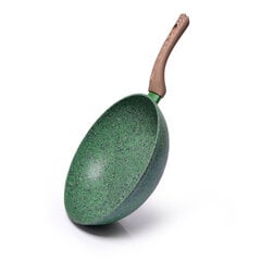 Fissman Malachite wok keptuvė, 28x8 cm kaina ir informacija | Keptuvės | pigu.lt