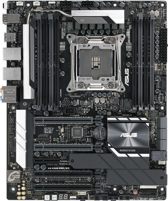 ASUS WS X299 PRO/SE kaina ir informacija | Pagrindinės plokštės | pigu.lt