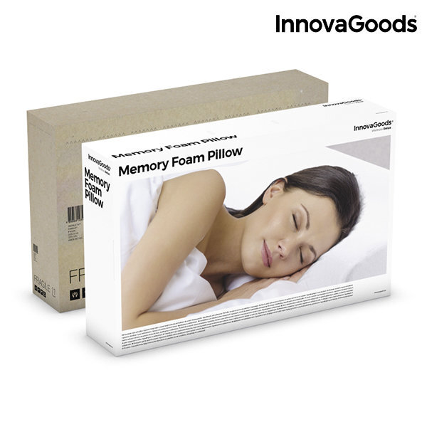 InnovaGoods Memory Foam pagalvė kaklui цена и информация | Dekoratyvinės pagalvėlės ir užvalkalai | pigu.lt
