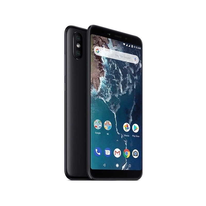 Xiaomi Mi A2, 32 GB, Juoda kaina ir informacija | Mobilieji telefonai | pigu.lt