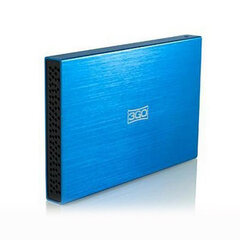 3GO HDD25BL kaina ir informacija | Išorinių kietųjų diskų dėklai | pigu.lt