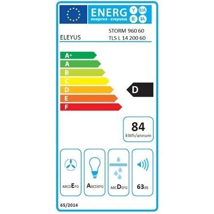 Eleyus Storm 960 60 IS LED kaina ir informacija | Gartraukiai | pigu.lt