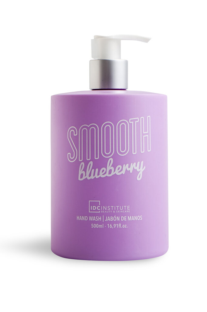 Skystas rankų muilas su dozatoriumi IDC Institute Smooth Touch Blueberry 500 ml kaina ir informacija | Muilai | pigu.lt