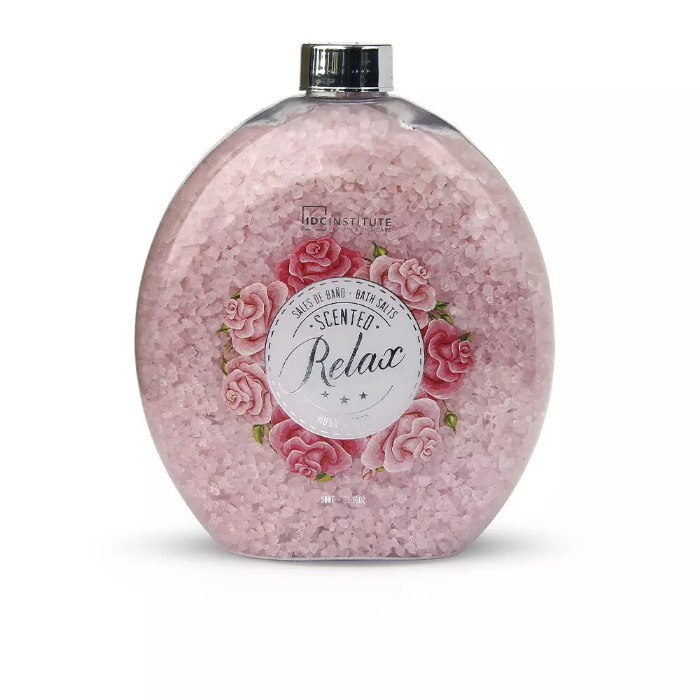 Atpalaiduojanti vonios druska su rožėmis IDC Institute Scented Relax 900 g цена и информация | Dušo želė, aliejai | pigu.lt