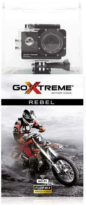 GoXtreme Rebel 20149, juoda цена и информация | Veiksmo ir laisvalaikio kameros | pigu.lt