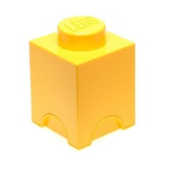 LEGO блок для хранения,1 желтый цена и информация | Тумба с ящиками Versa | pigu.lt