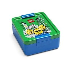 Ланч-бокс «Lego» 40521724, Lunch Box Classic, зеленый цена и информация | Посуда для хранения еды | pigu.lt