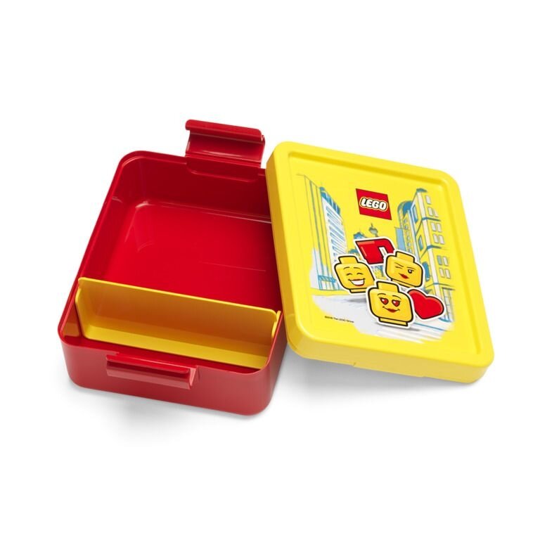Lego pietų dėžutė, 17x13,5x6,9 cm цена и информация | Maisto saugojimo  indai | pigu.lt