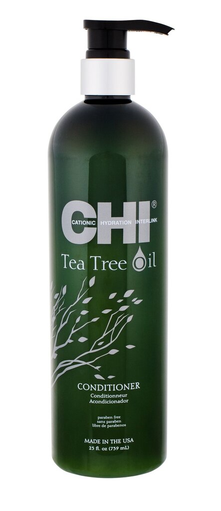 Plaukų kondicionierius Chi Tea Tree Oil, 739 ml цена и информация | Balzamai, kondicionieriai | pigu.lt