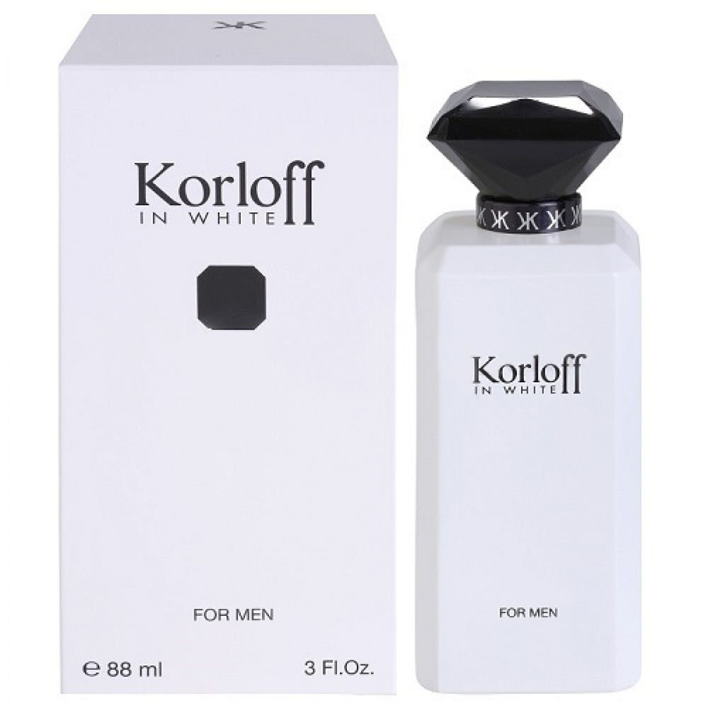 Tualetinis vanduo Korloff Paris Korloff In White EDT vyrams 88 ml kaina ir informacija | Kvepalai vyrams | pigu.lt