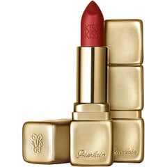 Guerlain KissKiss Matte - Moisturizing lipstick with matt effect 3 g  M330 Spicy Burgundy #a63933 цена и информация | Помады, бальзамы, блеск для губ | pigu.lt