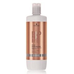 Geltonus tonus neutralizuojantis šampūnas šviesiems plaukams Schwarzkopf Professional BlondMe Cool Blonde Enhancing 1000 ml kaina ir informacija | Šampūnai | pigu.lt