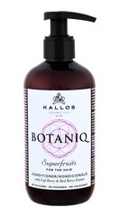 Укрепляющий кондиционер для волос Kallos Cosmetics Botaniq Superfruits 300 мл цена и информация | Бальзамы, кондиционеры | pigu.lt