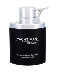 Туалетная вода Myrurgia Yacht Man Black EDT для мужчин 100 мл цена и информация | Мужские духи | pigu.lt