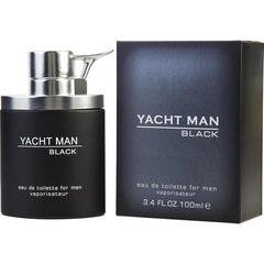 Туалетная вода Myrurgia Yacht Man Black EDT для мужчин 100 мл цена и информация | Мужские духи | pigu.lt