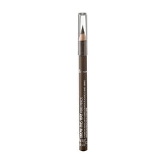Antakių pieštukas Rimmel London Brow This Way Fibre 1,08 g, 002 Medium kaina ir informacija | Antakių dažai, pieštukai | pigu.lt
