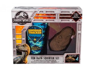 Vonios rinkinys Universal Jurassic World berniukams: dušo želė 150 ml + vonios žaislas цена и информация | Масла, гели для душа | pigu.lt