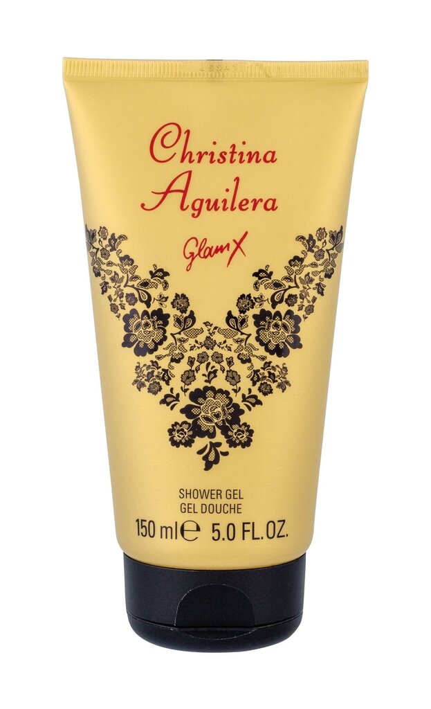 Dušo želė Christina Aguilera Glam X 150 ml kaina ir informacija | Parfumuota kosmetika moterims | pigu.lt
