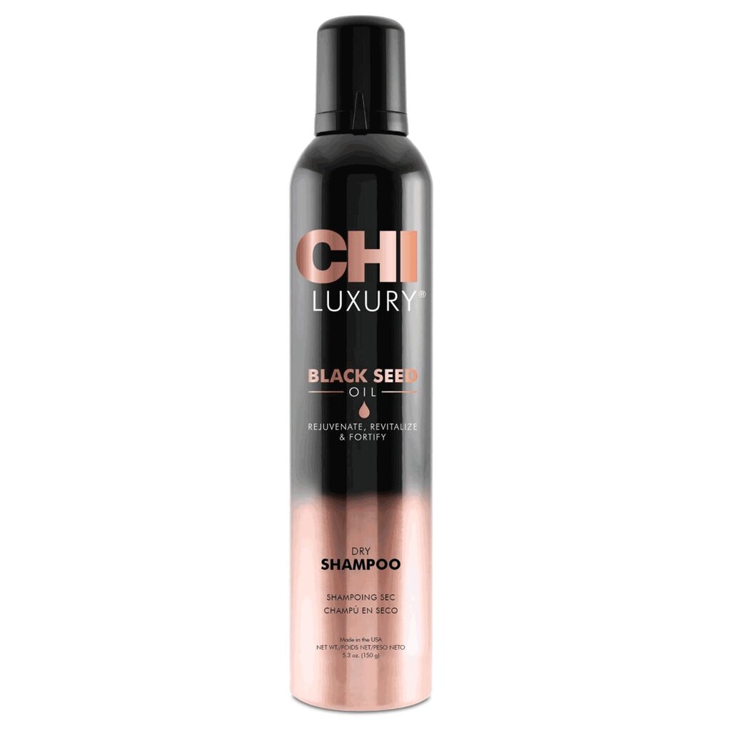 Sausas šampūnas su juodgrūdžių aliejumi CHI Luxury, 150 g kaina ir informacija | Šampūnai | pigu.lt