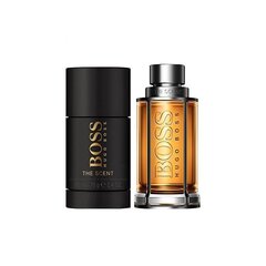 Rinkinys vyrams Hugo Boss The Scent: EDT vyrams 100 ml + rutulinis dezodorantas 75 ml kaina ir informacija | Kvepalai vyrams | pigu.lt