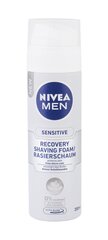 Nivea Men Sensitive Recovery пена для бритья для мужчин 200 мл цена и информация | Косметика и средства для бритья | pigu.lt