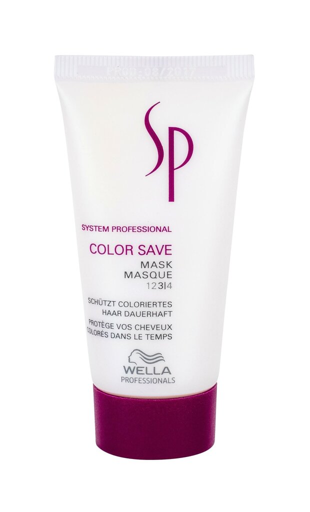 Kaukė dažytiems plaukams Wella Professionals SP Color Save 30 ml kaina ir informacija | Priemonės plaukų stiprinimui | pigu.lt