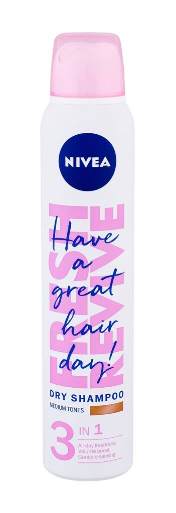Sausas šampūnas šviesiems plaukams Nivea Fresh Revive, 200 ml цена и информация | Šampūnai | pigu.lt
