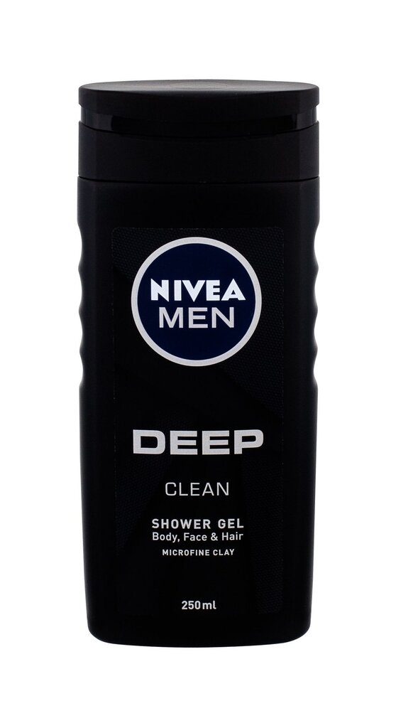 Dušo želė Nivea Men Deep vyrams 250 ml kaina ir informacija | Dušo želė, aliejai | pigu.lt