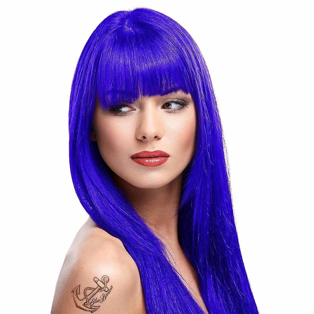 Pusiau ilgalaikiai plaukų dažai La Riche Directions Colour 88 ml, Neon Blue kaina ir informacija | Plaukų dažai | pigu.lt