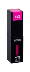 Lūpų dažai Gabriella Salvete Matte Lips 4.5 ml, 103 Pink Passion kaina ir informacija | Lūpų dažai, blizgiai, balzamai, vazelinai | pigu.lt