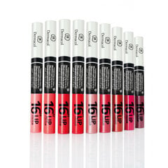 Двусторонний блеск для губ Dermacol 16H Lip Colour 4.8 г, 23 цена и информация | Помады, бальзамы, блеск для губ | pigu.lt