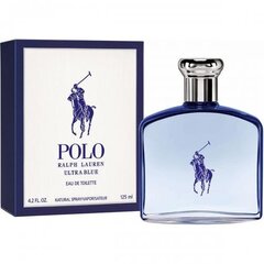 Ralph Lauren Polo Ultra Blue EDT для мужчин 125 мл цена и информация | Мужские духи | pigu.lt