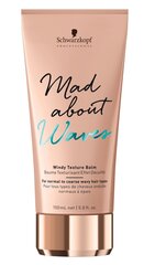 Balzamas banguotiems plaukams Schwarzkopf Professional Mad About Waves Windy Texture 150 ml kaina ir informacija | Schwarzkopf Plaukų priežiūrai | pigu.lt