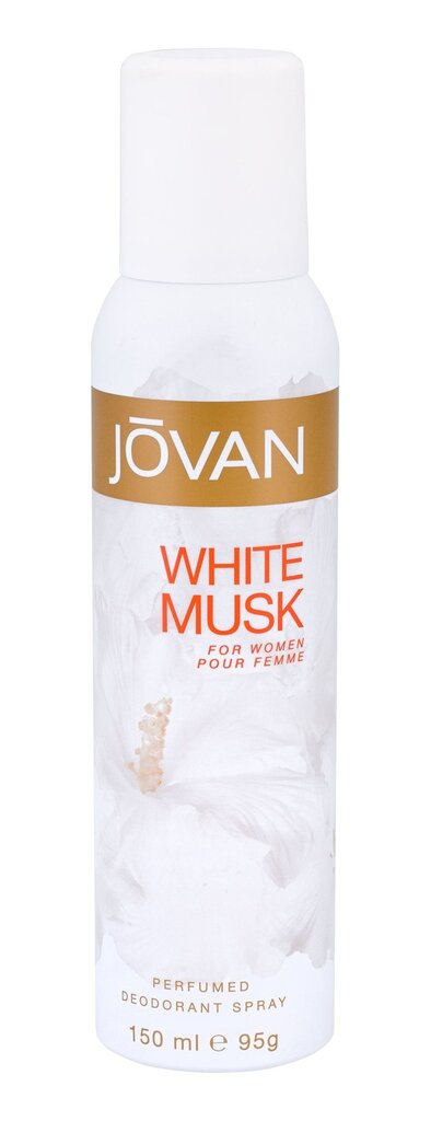 Purškiamas dezodorantas Jovan White Musk 150 ml kaina ir informacija | Parfumuota kosmetika moterims | pigu.lt