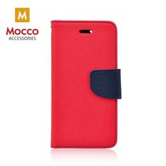 Mocco Fancy Book Case For Xiaomi Redmi Note 5 Pro Red - Blue kaina ir informacija | Telefono dėklai | pigu.lt