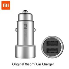 Xiaomi Mi Dual USB 2.4A x 2 (3.6A MAX) Автомобильная Зарядка Серая (EU Blister) цена и информация | Зарядные устройства для телефонов | pigu.lt