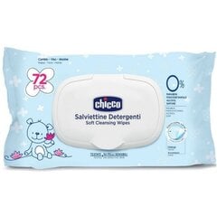 Влажные салфетки для младенцев Chicco, 72 шт. цена и информация |  Одноразовые пеленки и влажные салфетки | pigu.lt