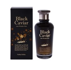 Serumas nuo raukšlių su juodaisiais ikrais Holika Holika Black Caviar Anti-Wrinkle Skin, 120 ml kaina ir informacija | Veido aliejai, serumai | pigu.lt