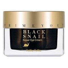 Крем для зоны вокруг глаз Holika Holika Prime Youth Black Snail Repair 30 мл цена и информация | Сыворотки, кремы для век | pigu.lt