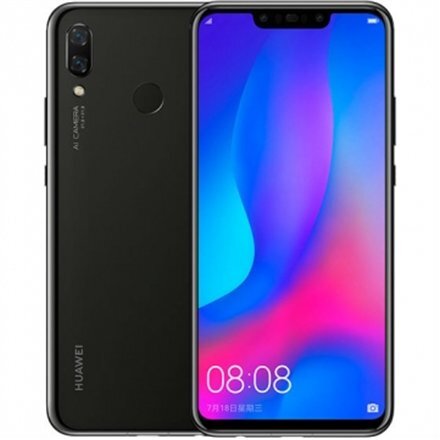 Huawei Nova 3, 4/128 GB Dual SIM Black kaina ir informacija | Mobilieji telefonai | pigu.lt