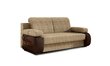 Sofa NORE Laura, ruda/smėlio spalvos цена и информация | Sofos | pigu.lt