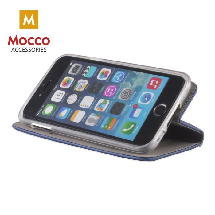 Mocco Smart Magnet Book Case For HTC Desire 12 Plus Blue kaina ir informacija | Telefono dėklai | pigu.lt